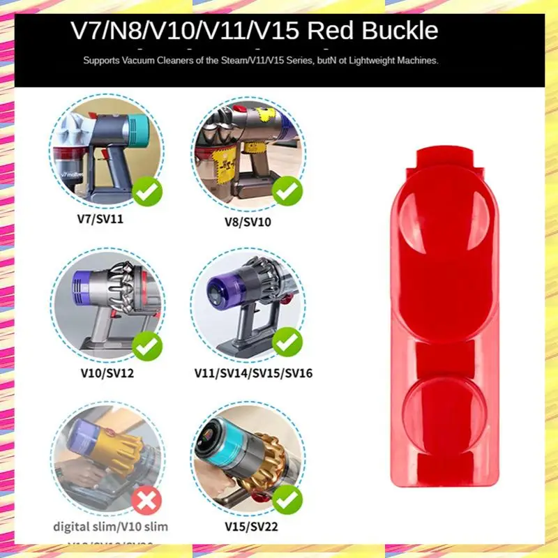 

ABJJ For Dyson V7 V8 V10 V11 V15 Vacuum Cleaner Head Clip Latch Tab Button Vacuum Cleaner Parts Switch Button With Spring