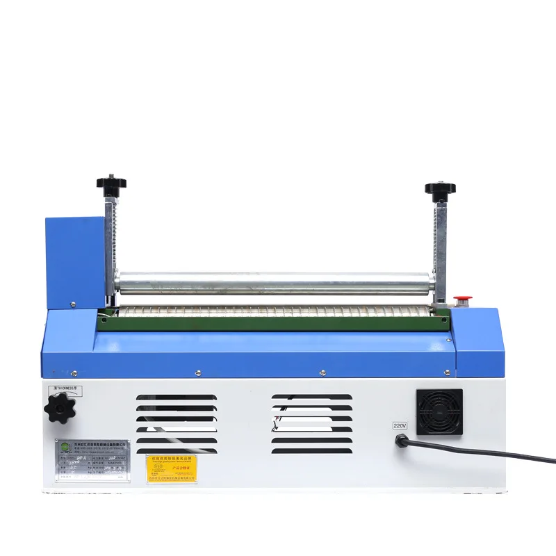 Wide hot melt adhesive gluing machine, leather, plate, carpet non-slip pad gluing