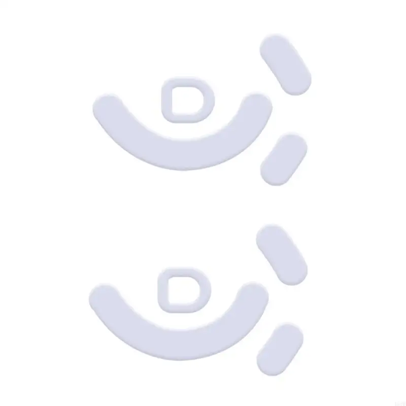 462E 2Sets Professional Mouse Skates Stickers Mouse Feet Pad Glides Curved Replacement for DeathAdder Mouse