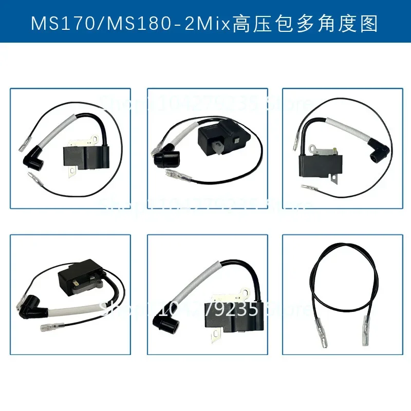 Apply To  STIHL MS170 2-MIX Ignition Coil 1130 400 1308 MS180 2-Mix High Voltage Package