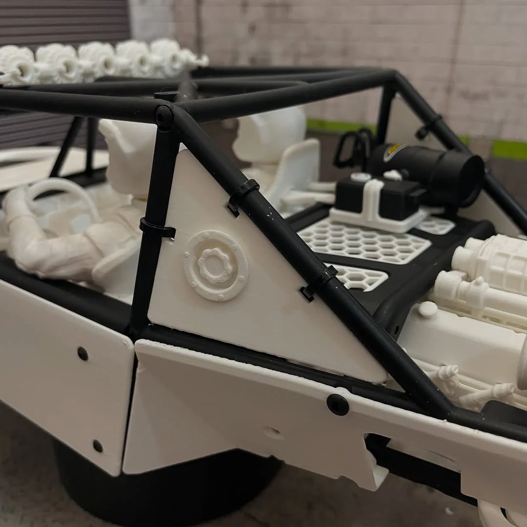 KNIGHT CUSTOMS Punisher body panels for for Vanquish Products H10 Optic，Accessories for 1/10 RC Crawler Car Upgrade Parts