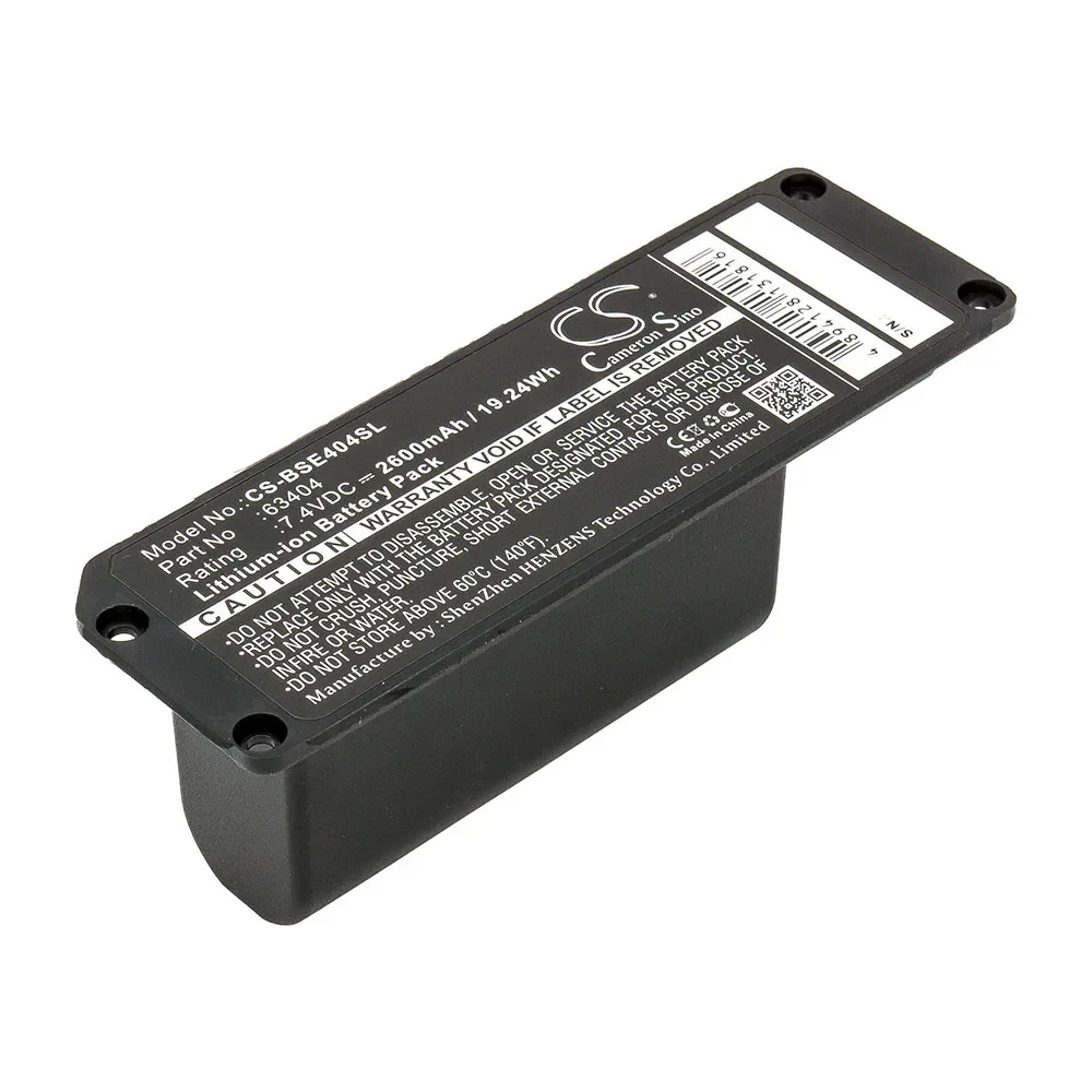 Speaker Battery for Bose Soundlink Mini, 413295, 063287, 063404, -- 2600mAh/19.24Wh Li-ion 7.40V (Use for Part No: 063287, 06340