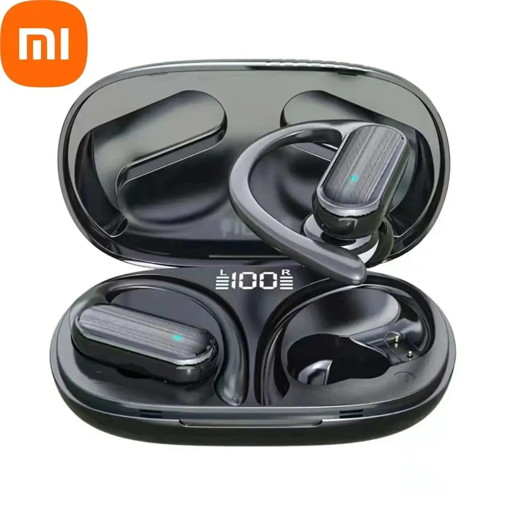 Xiaomi-A520 Fones de ouvido sem fio Bluetooth com microfone, fones à prova d\'água, EarHooks Headset, fones de ouvido esportivos, Touch Control