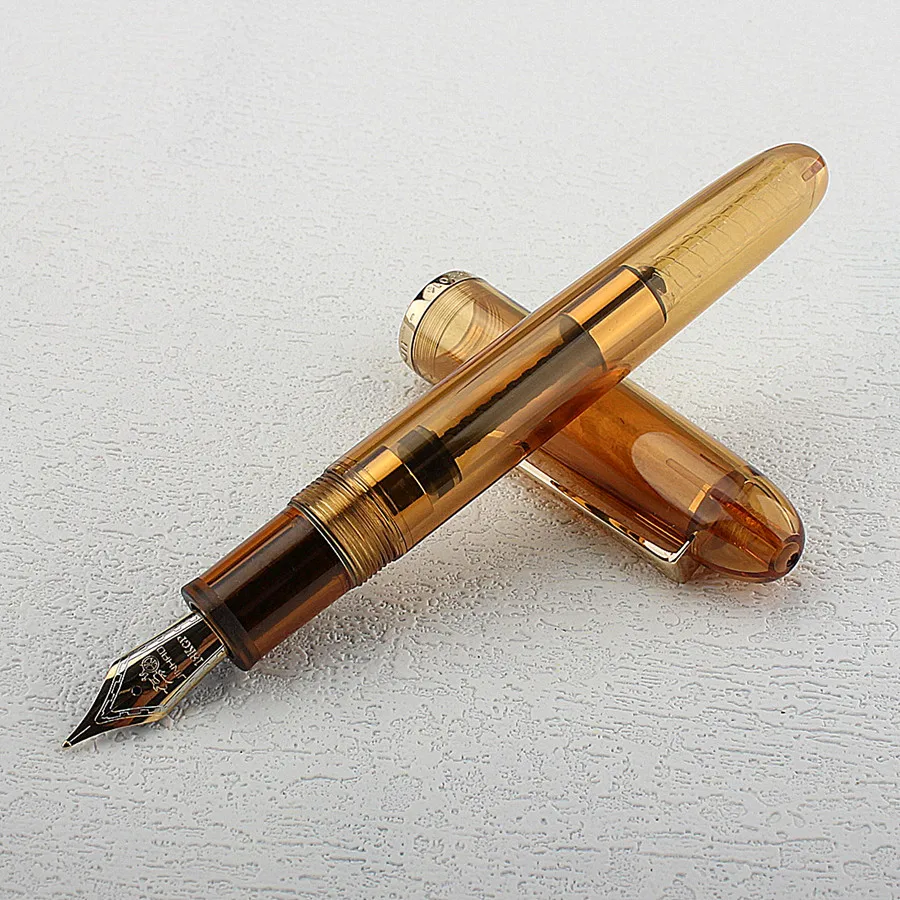 

Ручка перьевая JinHao 9016 прозрачная, 35 мм, 35 мм, EF F