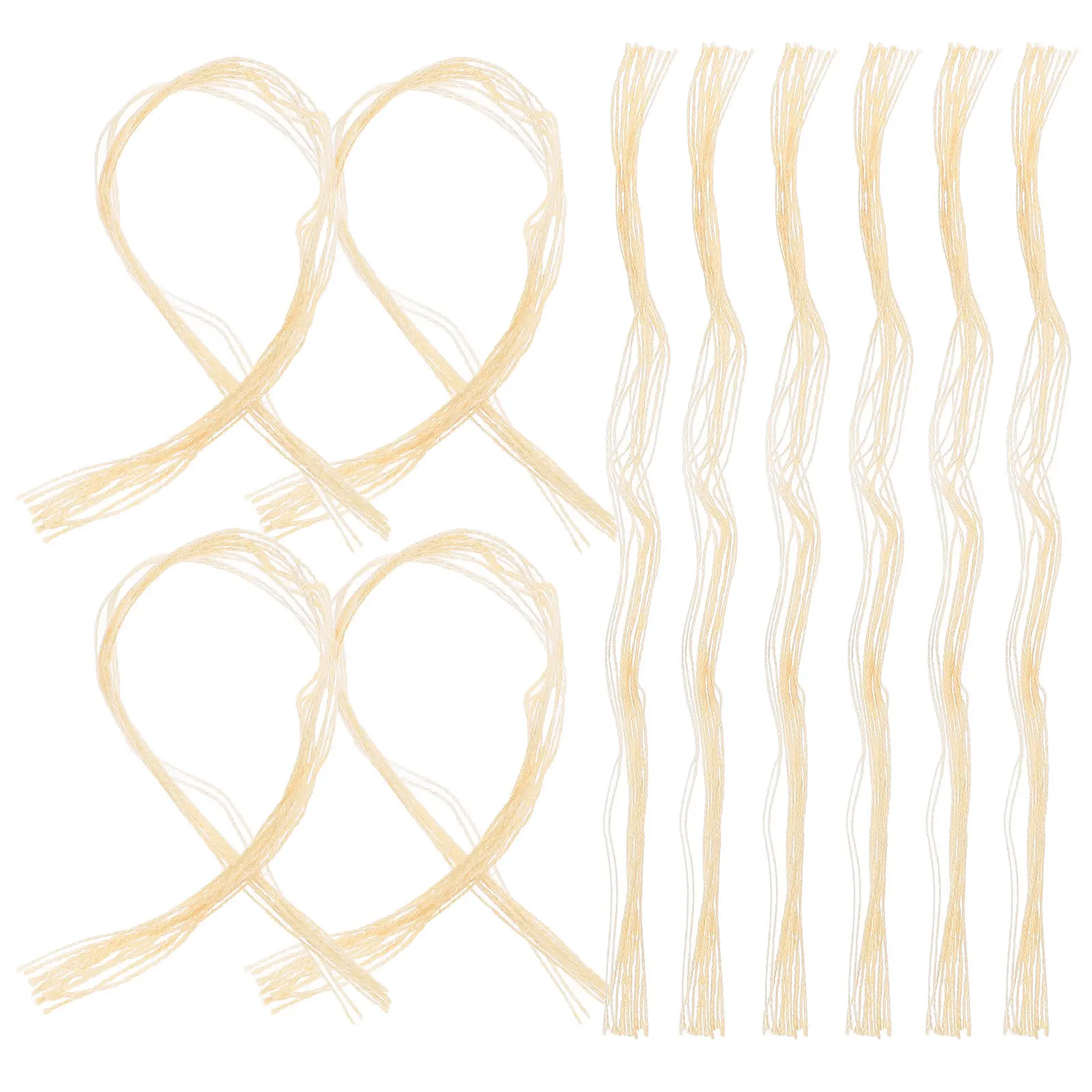 20 bolsas de hilo dorado, esencia antienvejecimiento, hilos de proteína de colágeno para contorno facial, estiramiento de la piel, arrugas en la frente y el cuello