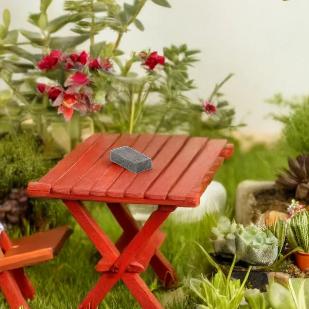 

200pcs Micro Landscape Bricks Realistic Miniature Wall Brick Set 1/35 Scale For Landscaping Diy Dollhouse Garden Accessories