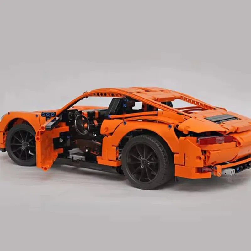 W magazynie 40207 1:8 prędkość techniczna Vechiel Hypercar Model klocki klocki Puzzle edukacyjne DIY zabawki prezent na boże narodzenie dla dzieci