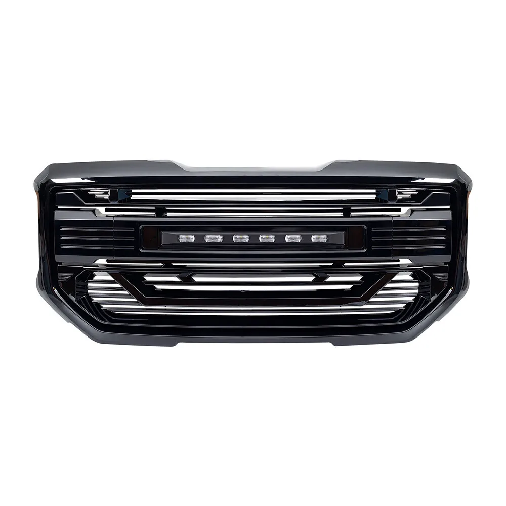 2016-2018 Pickup Radiator Grille with Axe-Look Design Fit Sierra 1500 Exterior Modification Grille