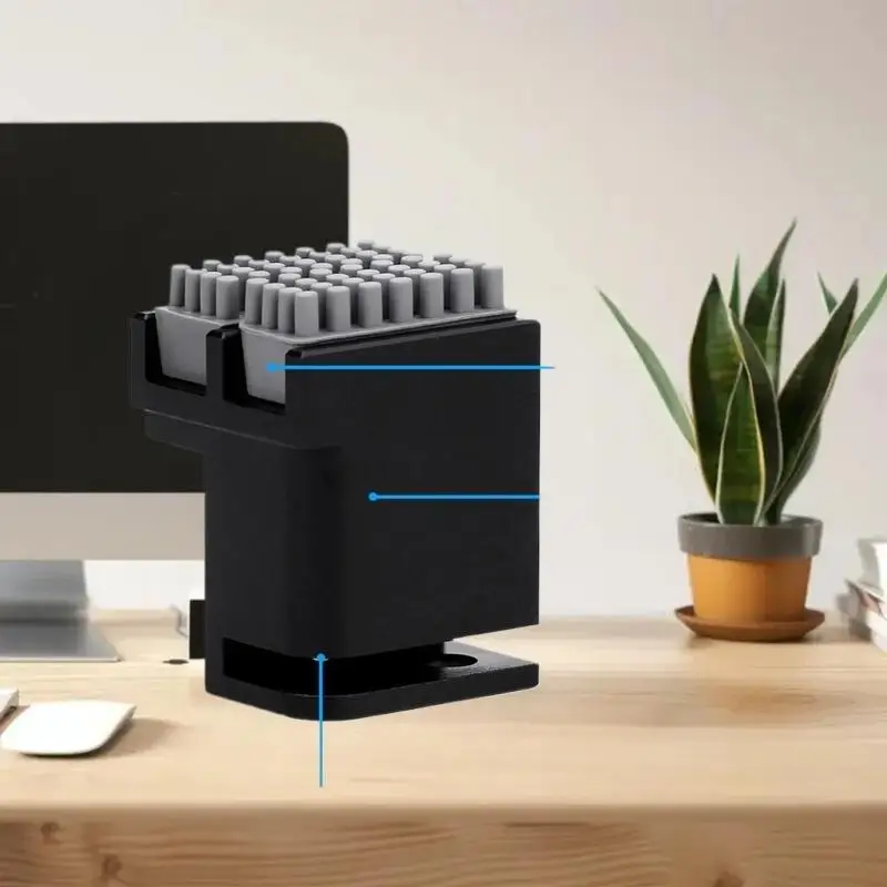 

1 комплект для Bambu Lab P1 X1 Panda Brush PX, многоматериальная надежность, модернизация насадок, стеклоочиститель, очиститель Hotend, детали 3D-принтера