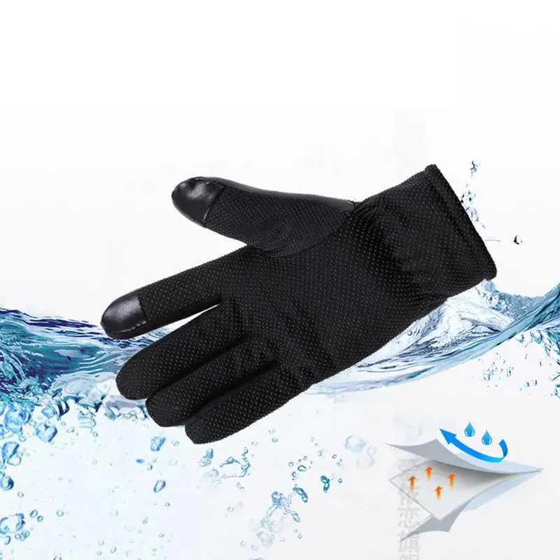 Winter Electric Heated Gloves  Men Women USB Hand Warmer Heating Gloves Waterproof Motorcycle Thermal Touch Screen Bike Gloves