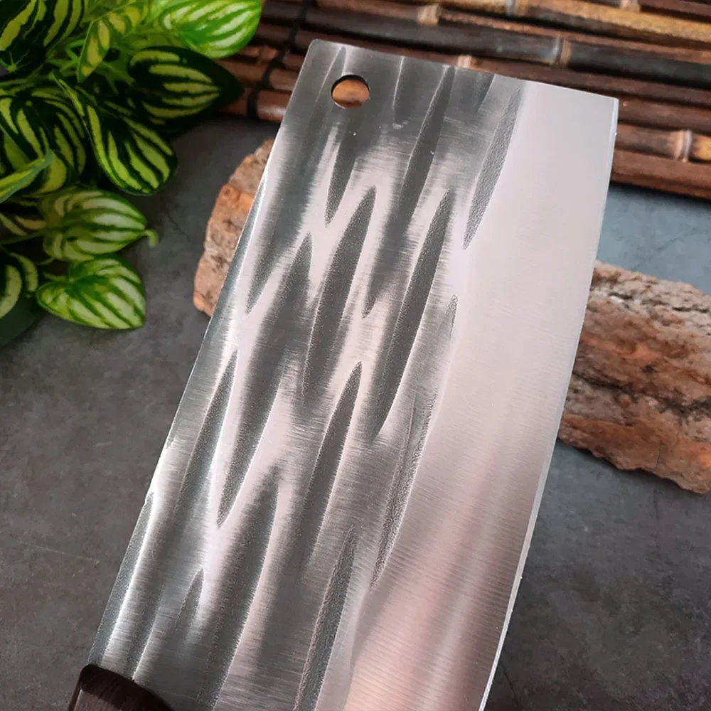 High Carbon Forged Kitchen Cleaver Steel Big Bone Knives Chopping Knife Cleaver Filleting Slicing Cutter Cooking Kitchen Knife