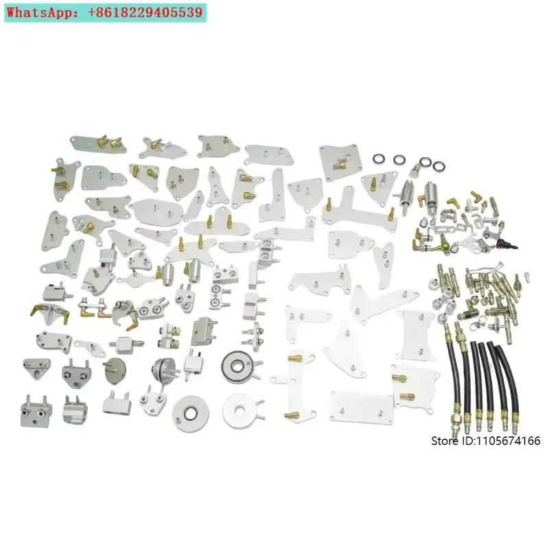 100-piece Automatic Transmission Connector Kit for Automotive Drivetrain Diagnostics and Fixation Stainless Steel