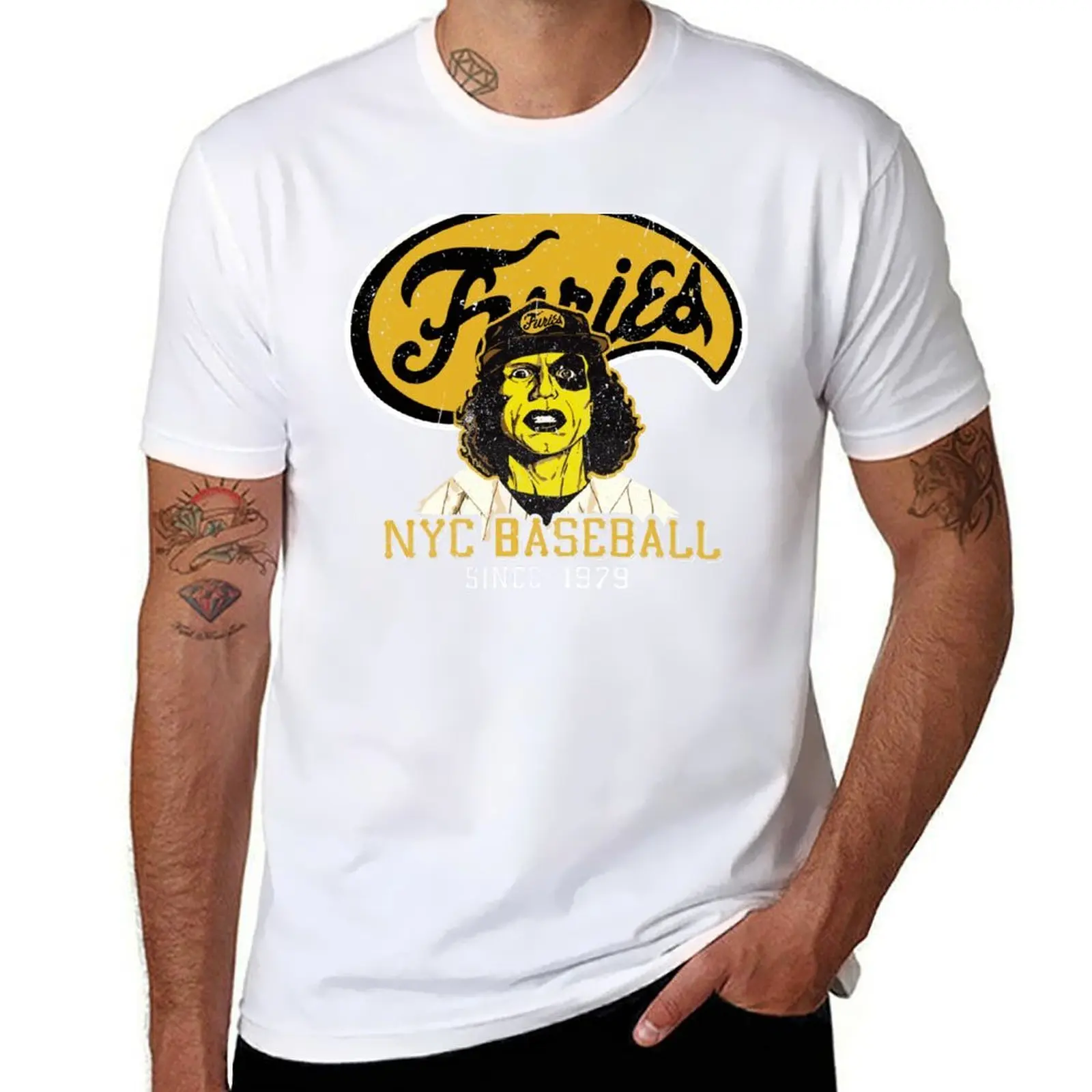 

Warriors Baseball Furies T-Shirt t shirt man designer cotton t shirts high quality T-Shirt