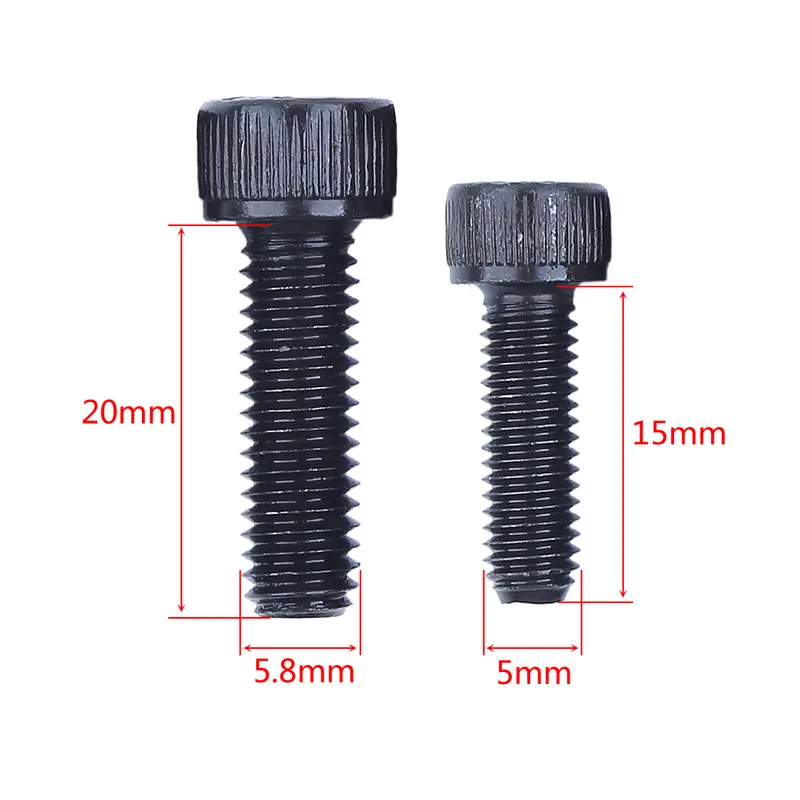Exhaust Muffler Bolt Screw Kit For Husqvarna 61 268 272 362 365 371 372 385 390 Chainsaw Spare Parts бензопила - Image 2