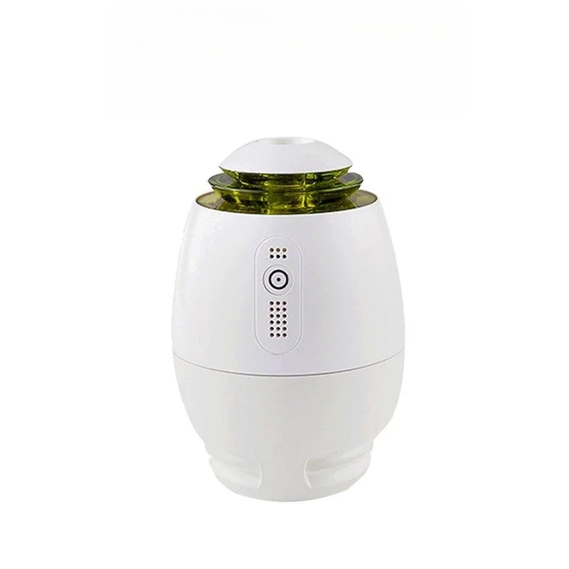 Household creative mini humidifier, silent spray night light air purification