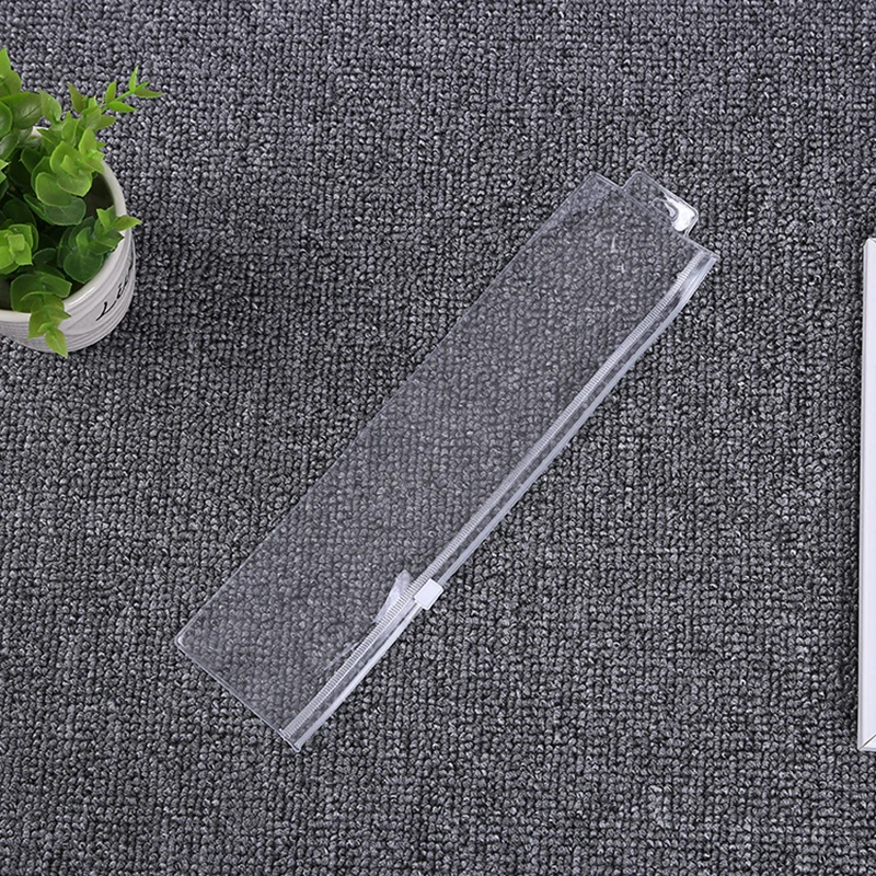 200pcs Thick Long Clear White Plastic PVC Jewelry Packaging Bags Necklace Bracelet Dustproof Oxidation Watch Gift Storage Pouche