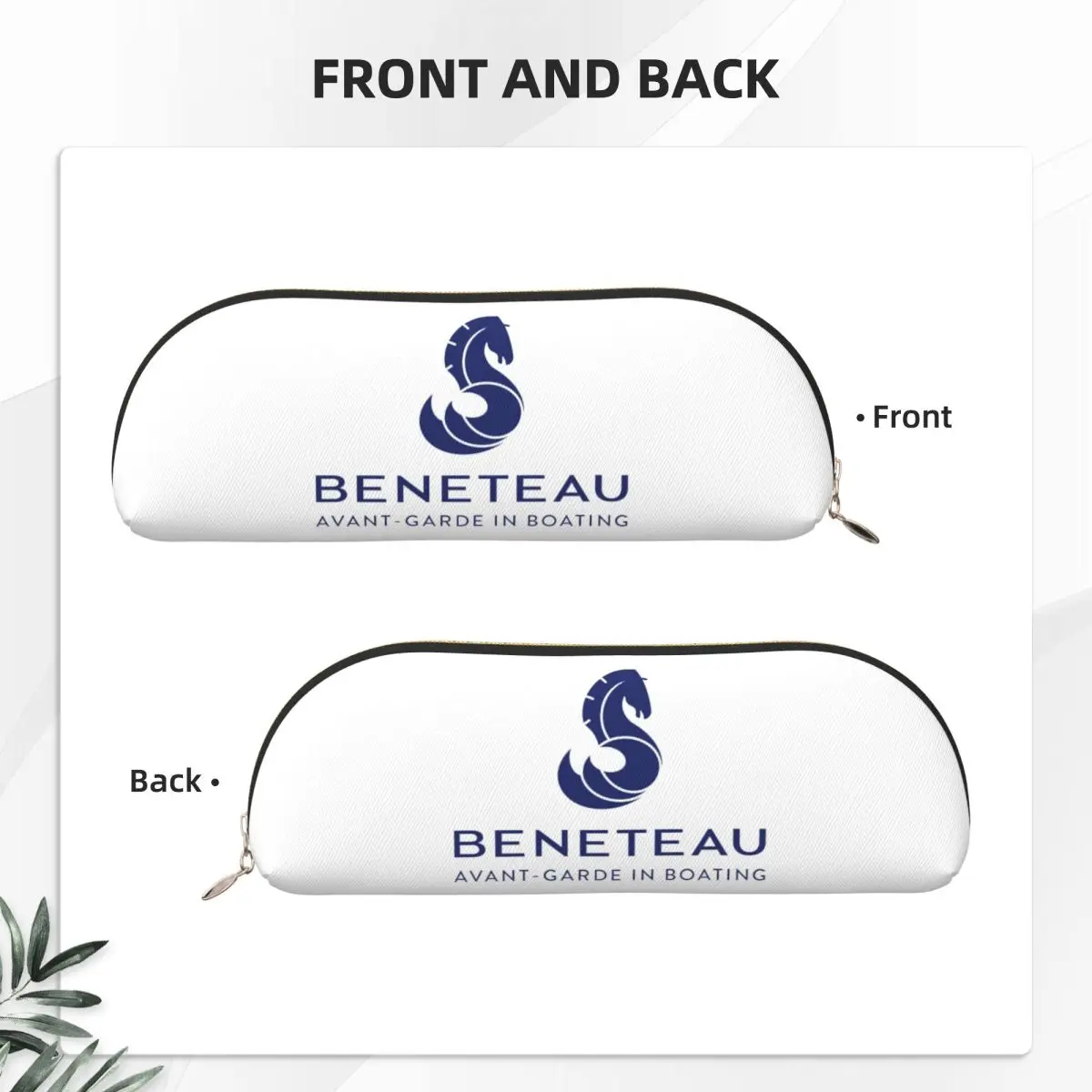 Beneteau 요트 세일링 요트 연필 케이스 연필 주머니 보관 문구 용품 대형 보관 펜 상자 연필 가방