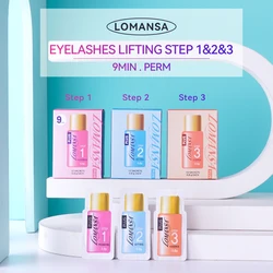 20 Pcs Lomansa /Permania Plus Korea Original Eyelash-Lifting Kit Step 1 2 3 Perm lashes Strong Long Lasting Curling Makeup Tools