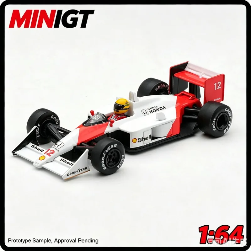 minigt-1-64-マクラーレン-mp4-4-セナ-f1-レーシングダイキャスト合金車モデル-1228-男性ギフトデスクトップ装飾品。