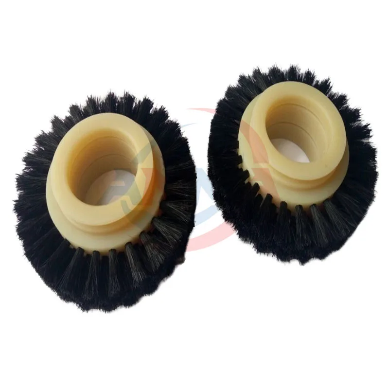 Top Quality 5pcs KBA105 Printing Machine Brush Wheel Black Feeder Paper Wheel Size 85mm×32mm