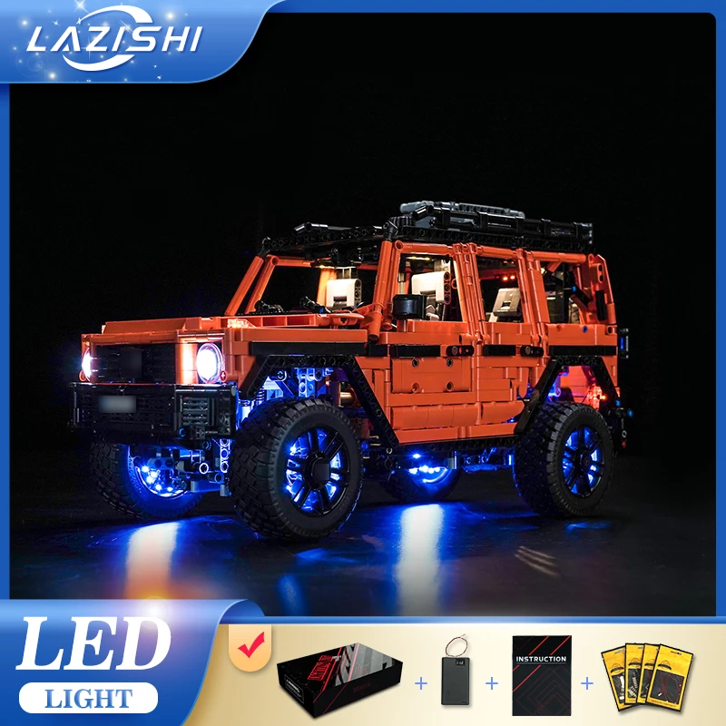 Lazishi LED light 42177 set is suitable for G 500 PROFESSIVE Line building blocks (including lighting accessories only)