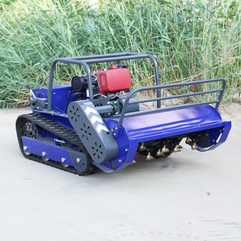 Customized Hammer Blade RC Lawn Mower, Labor‑Saving Remote Control For Large‑Area Brush Clearing And Grass Cutting