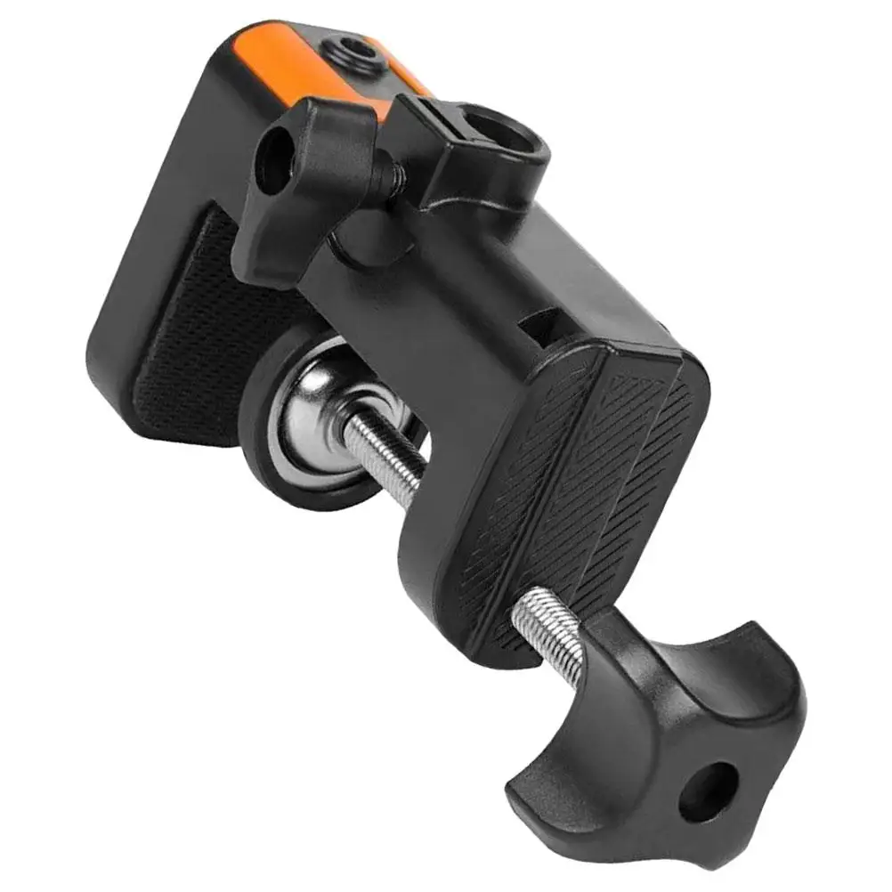 

Desktop Microphone St Multi function Table Clamp Heavy Duty C Shaped Retaining Clip Adjustable Desk Mount Small Brackets Non