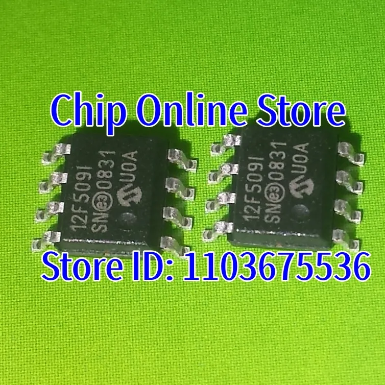 5~100pcs  PIC12F509-I/SN  PIC12F509T-I/SN  PIC12F509  SOIC8  New Original  8 Bit Microcontroller MCU