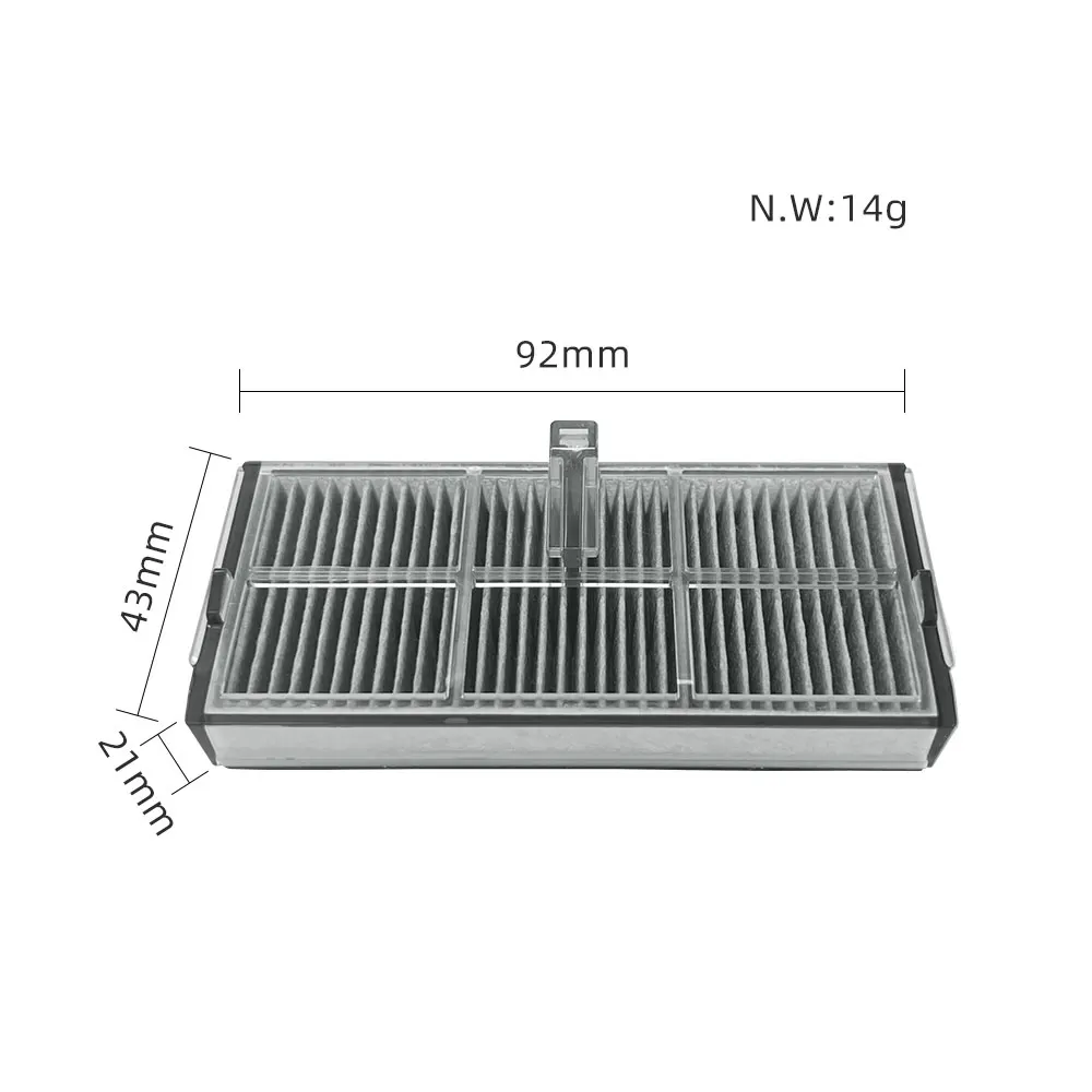 Accesorio Compatible para Dreame X40 Ultra / L40 Ultra/ S30 Pro Ultra, fregona de Cepillo Lateral principal, bolsa para el polvo, filtro,