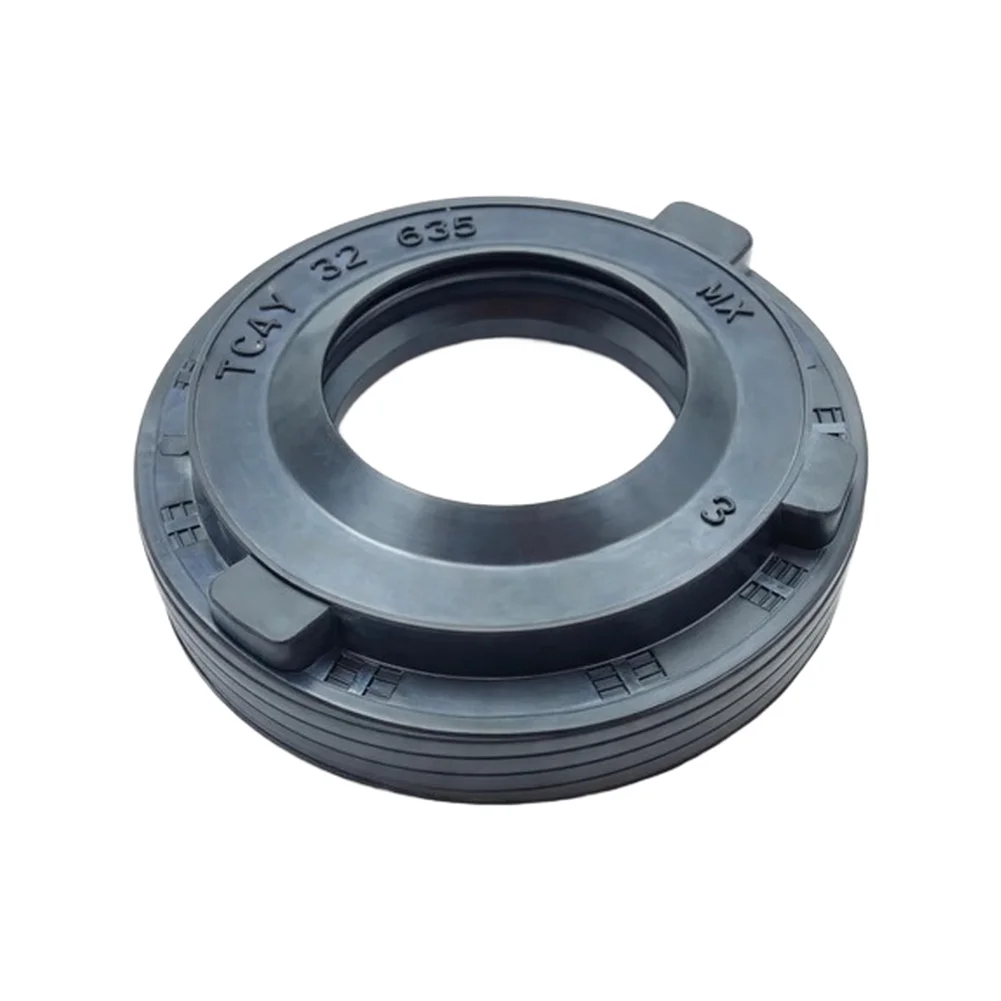 Washing Machine Door Seal Gasket Replacement WH02X10383 for Compatible Models WH02X10032 WH02X1196 Rubber Black 6.35x6.35cm