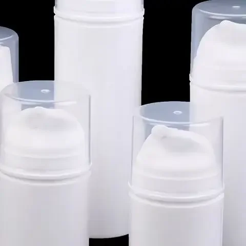 プラスチックミニローション真空化粧品容器詰め替え空ポンプボトル旅行エマルジョンディスペンサー 35/50/75/100/150/200 グラム