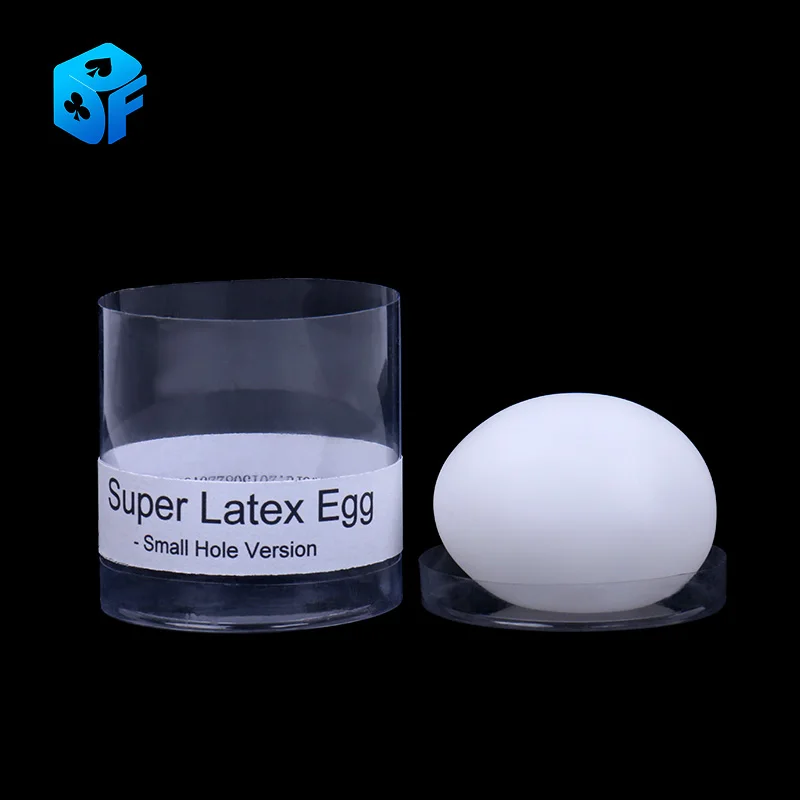 Super Latex Egg 2.0 - Small Hole Version(1pc/case) Magic Tricks Real-looking Egg Magia Stage Illusions Gimmick Accessores Funny