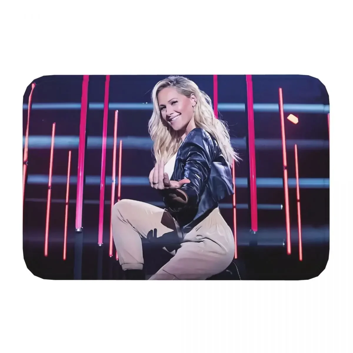 Helene Fischer German Russian Pop Singer Bedroom Mat Im Rausch Der Sinne Rug Home Doormat Living Room Carpet Balcony