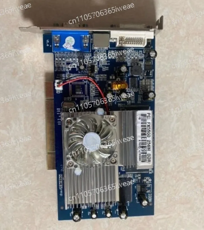 Dual VGA Dual Screen Multi Screen Graphics Card, Old PCI Graphics Card, Brand New Original FX5500 Independent 256M 128 Bit