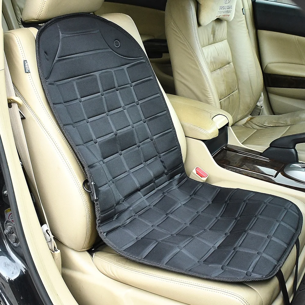 1x 12V Auto Electric Heated Pad Heating Car Seat Cushion Warm Mat Winter Car Seat Pad Heated Seat Covers