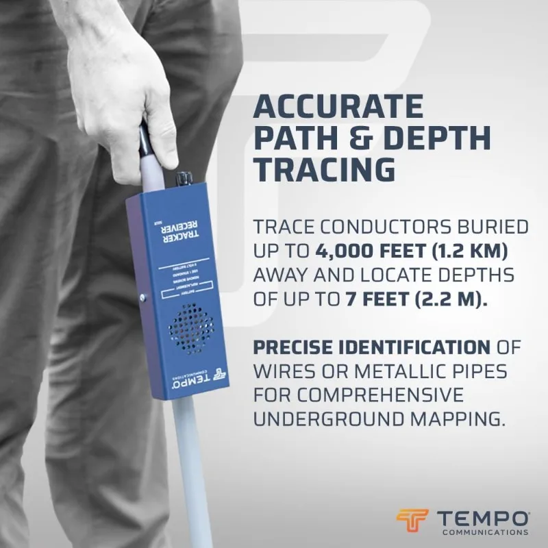 Communications 501 Tracker II Underground Wire Locator Buried Wire Locator, Underground Wire Tracer  Locate Wires