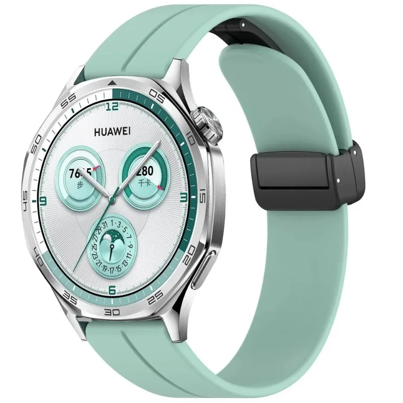 Силиконовый ремешок 22 мм 20 мм для Huawei Watch 5 4 pro/GT5-4-3-2-2e 46 мм, браслет-браслет для Samsung Galaxy Watch 7 6 5 4 40/44 мм