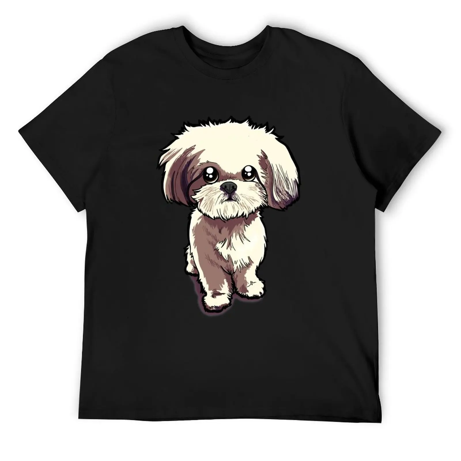 

Alice (Shih Tzu) T-Shirt summer clothes T-shirts man korean fashion mens t shirt