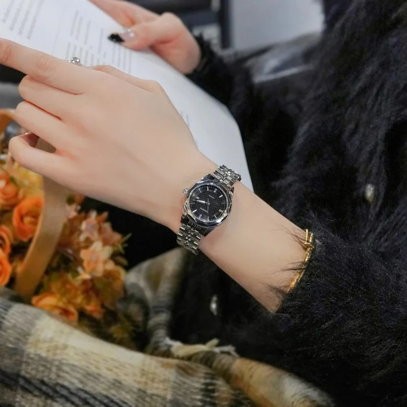 

SUNMATE Luxury Women's Automatic Mechanical Watch, Stylish Analog Stainless Steel Bracelet,Waterproof Dress Watch with Watch Box