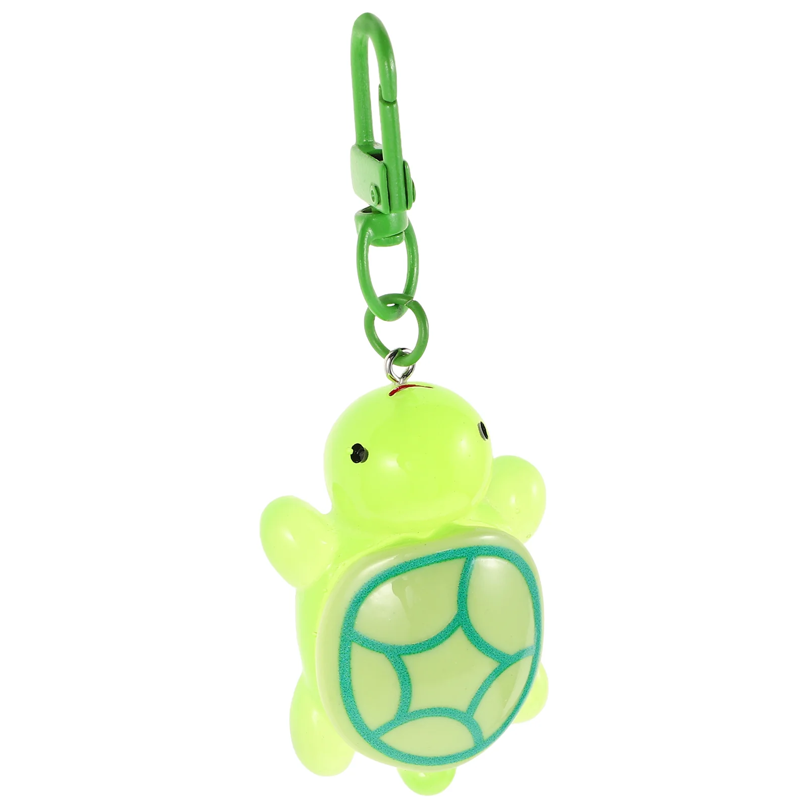 Sea Turtle Keychain 8pcs Night Glow Cute Acrylic Mini Handbag Charm Bag Pendant Wallet Accessory Travel Kawaii Turtle