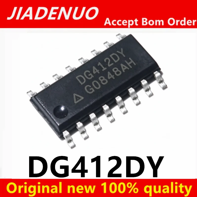 (10piece)100% New DG412  DG412DY DG412DYZ sop-16 Chipset