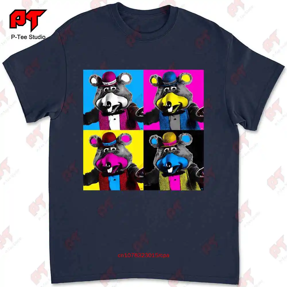 Pop Art Chuck E Cheese T Shirt 017B