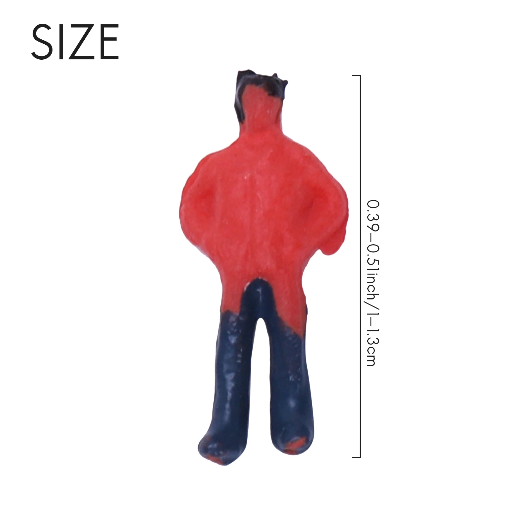 BISM1 Новинка, 100 шт., окрашенная модель поезда, фигурки людей, масштаб N (1–150)