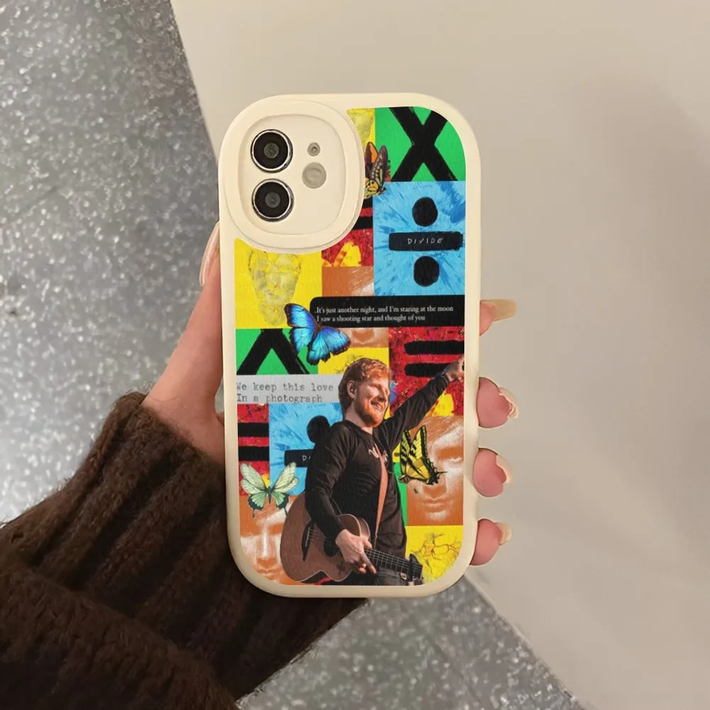 Ed Sheeran Hot Singer Phone Case Hard Leather For iPhone 14 13 12 Mini 11 14 Pro Max Xs X Xr 7 8 Plus Fundas