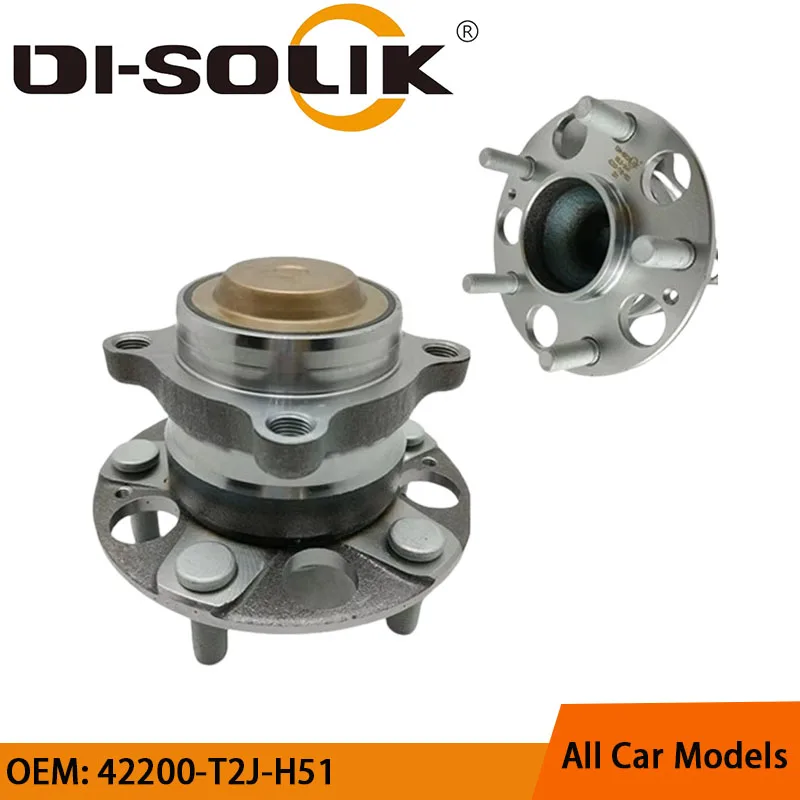 DI-SOLIK 42200-T2J-H51 42200-TVE-H53 42200-TBX-H51Auto cojinete de cubo de rueda eje trasero para Honda 10. a generación Accord CV 2018