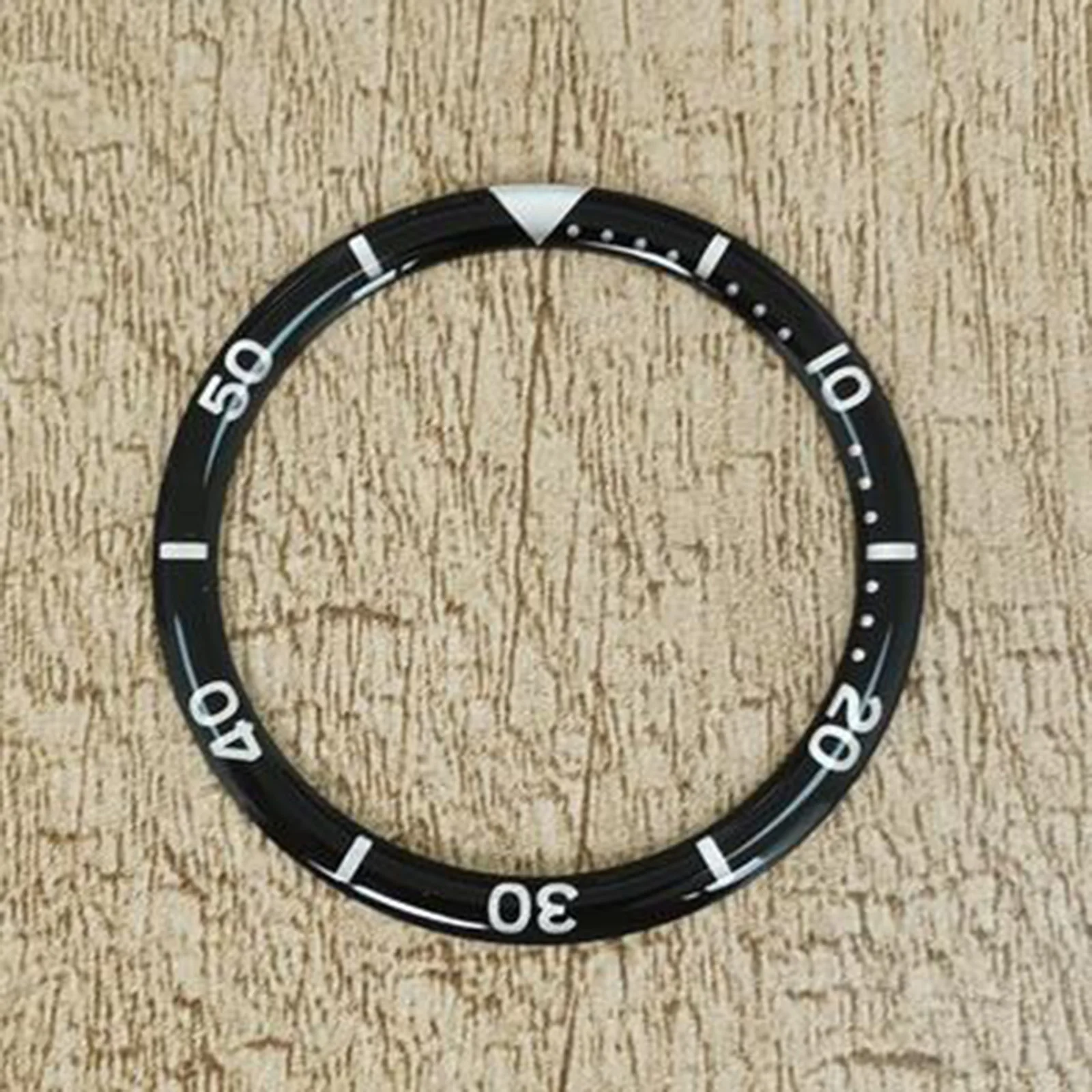 39MM/ Inner 32.2MM Monochrome /Dual Color Ring Round Edge Arc Rubber Aluminum Bezel watch accessories