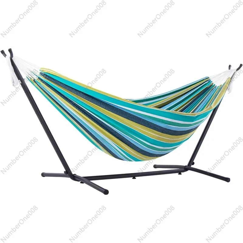 Anti-Flip Hanging Hammock Swing Chair, Heavy Duty Portable Indoor/Outdoor Bed for Camping, Kids & Adults