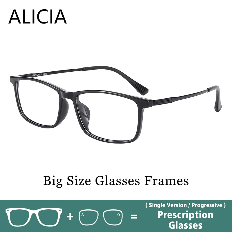 

ALICIA, большие размеры, анти-синий свет, блокирующие близорукость, прогрессивные ADDHyperopia, оптические очки по рецепту, полная оправа для мужчин и женщин