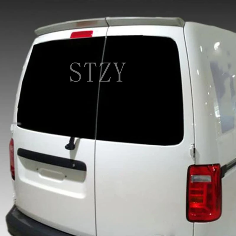 Para Volkswagen VW Caddy alerón de techo de doble puerta 2005 a 2018 estilo alerón de techo trasero de coche alerón de techo ABS de alta calidad