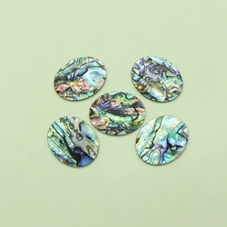 Natuurlijke Abalone Shell Hoek Kraal Ovaal Enkelzijdig Niet-poreuze Losse Kraal Sieraden Maken DIY Ketting Oorbellen Cadeau Accessoires